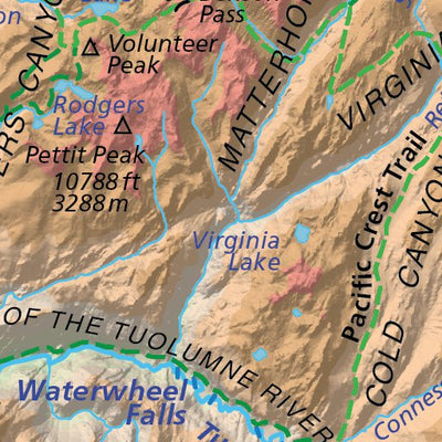 Yosemite National Park - NPS Map - Hike California - Bike California Preview 3