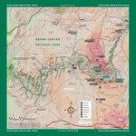 Grand Canyon National Park - NPS Map - Hike Arizona - Bike Arizona Preview 1