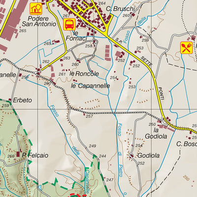 Carta dei Sentieri della Riserva Naturale Ponte Buriano-Penna Preview 2