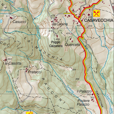 Carta dei Sentieri della Riserva Naturale Ponte Buriano-Penna Preview 3