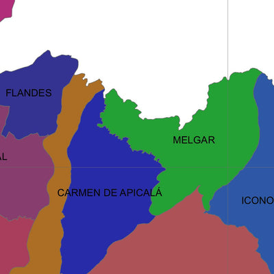 Mapa Temático Del Rio Combeima Preview 2