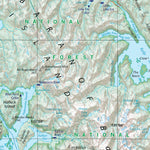 Alaska Atlas Inside Passage Landscape Map Preview 2