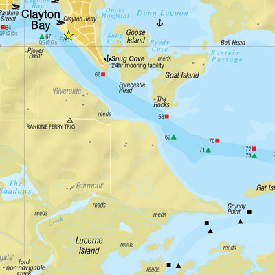 Goolwa and Islands Boat Chart Preview 2