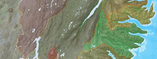 Ískort 2024 - 1:50.000 - Hreindýraveiði Kortapakki Map by Iskort.is ...