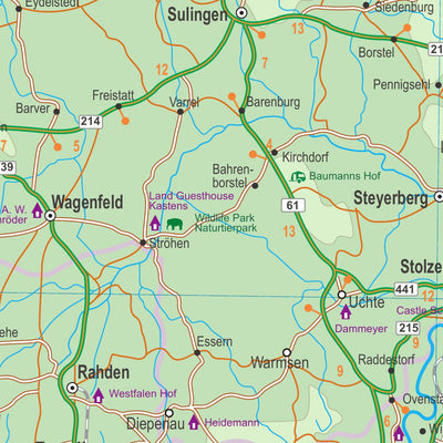 Germany Northern 1:425,000 - ITMB Preview 2