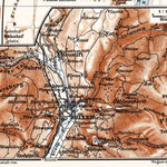 Brixen (Bressanone) environs map, 1911 Preview 1