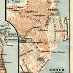 Town plan of Corfu (Kerkyra), 1928 Preview 1