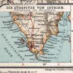 Map of Istria, 1905 Preview 1