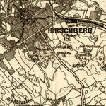 Hirschberg im Schlesien (Jelenia Góra) environs map, 1912 Preview 2