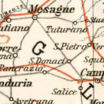 Puglia map, 1912 Preview 2