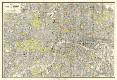 London city map, 1911 Preview 1