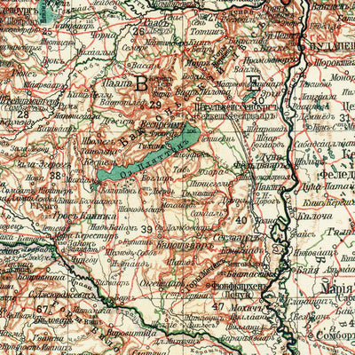 General map of the Austro-Hungarian Empire (in Russian), 1910 Preview 2