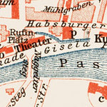 Meran (Merano) city map, 1903 Preview 2