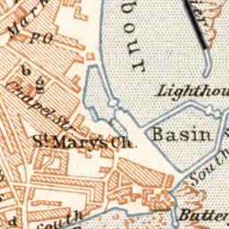 Penzance town plan, 1906 Preview 2