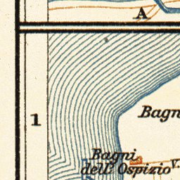 Grado town plan, 1911 Map by Waldin | Avenza Maps