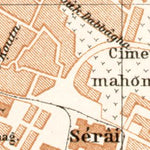 Beirut (بيروت‎) center map, 1911 Preview 2