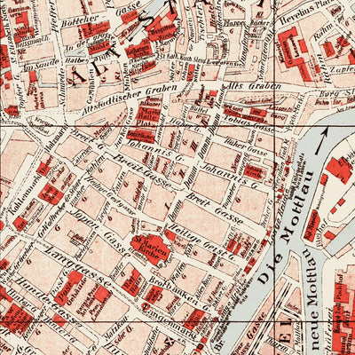 Danzig (Gdańsk) city map, 1911 (1:10,000 scale) Preview 3