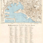 Genoa (Genova) city map, 1929 Preview 1