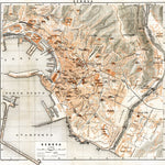 Genoa (Genova) city map, 1898 Preview 1