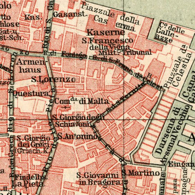 Venice city map, 1908 Preview 3