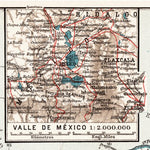 The Valley of Mexico map, 1909 Preview 1