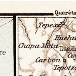 The Valley of Mexico map, 1909 Preview 3