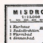 Misdroy (Miedzyzdroje) city map, 1911 Preview 3