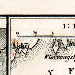 Bergen environs map, 1910 Preview 3