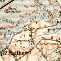 Map of the Isle of Guernsey, 1906 Preview 2