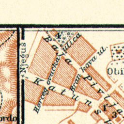 Cetinje town map plan, 1913 Preview 3