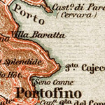 Portofino environs map, 1913 Preview 2