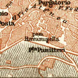 Agrigento (Girgenti) town plan, 1912 Preview 2
