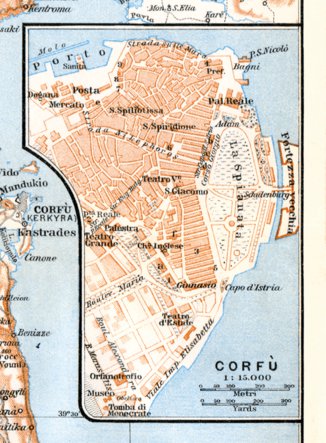 Corfu town plan, 1929 Preview 1