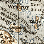 Orkney Isles map, 1906 Preview 2
