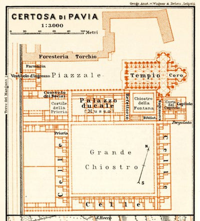 Pavia environs map, 1908 Preview 1