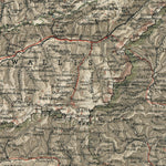 Map of the western Alpine countries, 1905 Preview 2