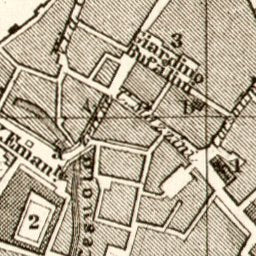 Cesena city map, 1909 Preview 2