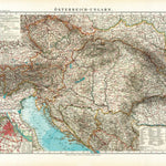 General map of the Austro-Hungarian Empire, 1905 Preview 1