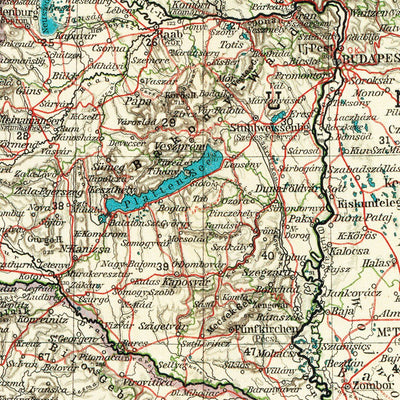 General map of the Austro-Hungarian Empire, 1905 Preview 2