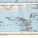 Lipari Isle map, 1912 Preview 1