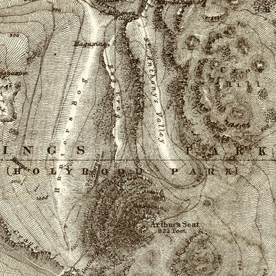 Edinburgh city map, central part, 1908 Preview 3