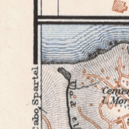 Environs of Tánger (طنجة, Tangier) map, 1929 Preview 3