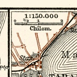Environs of Taranto map, 1929 Preview 3