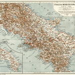 Central Italy map, 1929 Preview 1