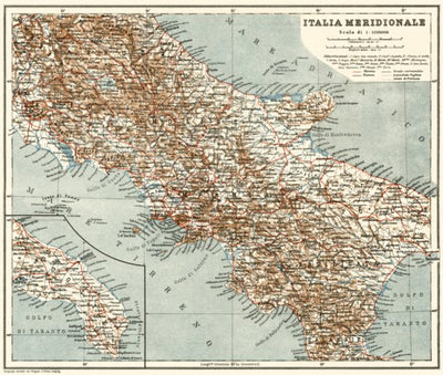 Central Italy map, 1929 Preview 1