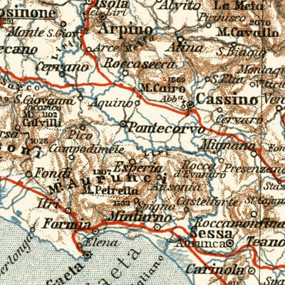 Central Italy map, 1929 Preview 3