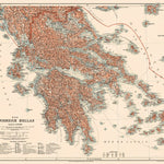 Das Koenigreich Hellas. Greece, general map, 1908 Preview 1