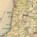 Map of the Baltics (Estonia, Livonia and Courland - Livland, Estland, Kurland), 1898 Preview 2