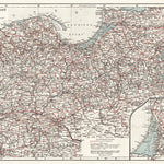 Map of German northeastern regions, 1911 Preview 1