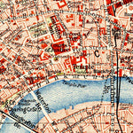 London city map, 1903 (legend in Russian) Preview 2